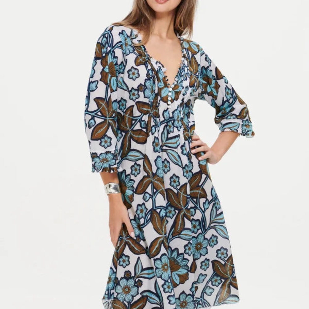 One Season Middy Poppy Dress NWT - Picture 2 of 2